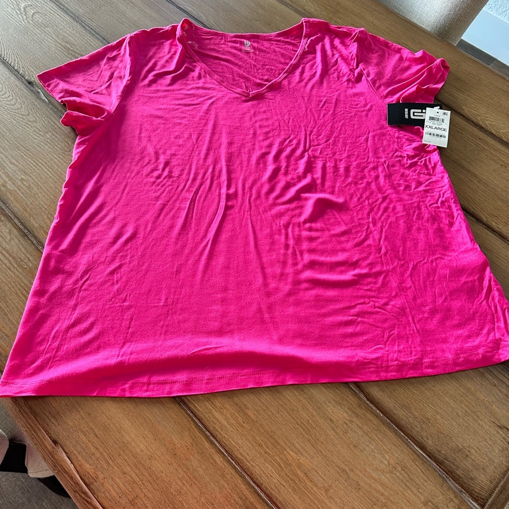 Ideology Pink Relaxed Short Sleeve T-Shirt